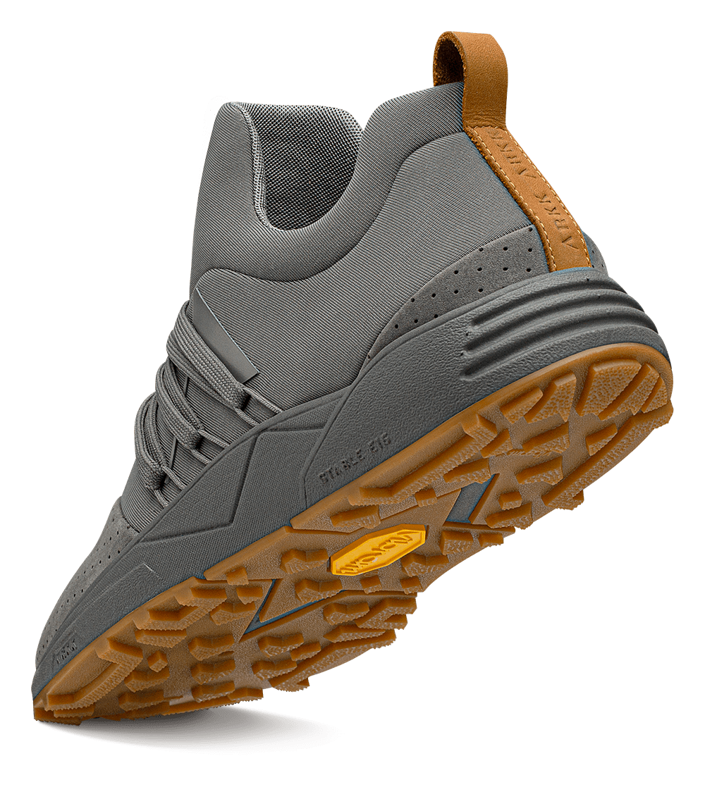 ARKK Collection Raven Nubuck S-E15 Vibram | Tornado Brown Gum | Men Raven